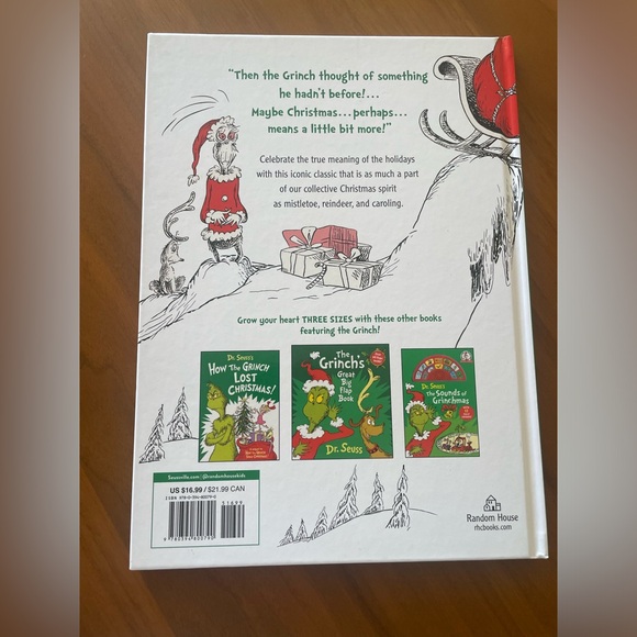 How the Grinch Stole Christmas by Dr Seuss Book - Picture 2 of 8
